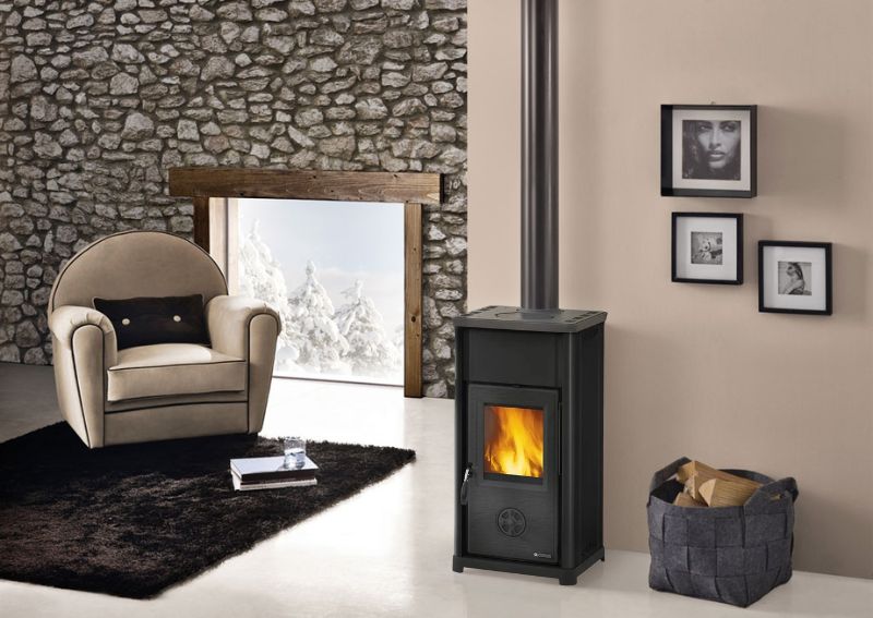 Italian wood burning stove